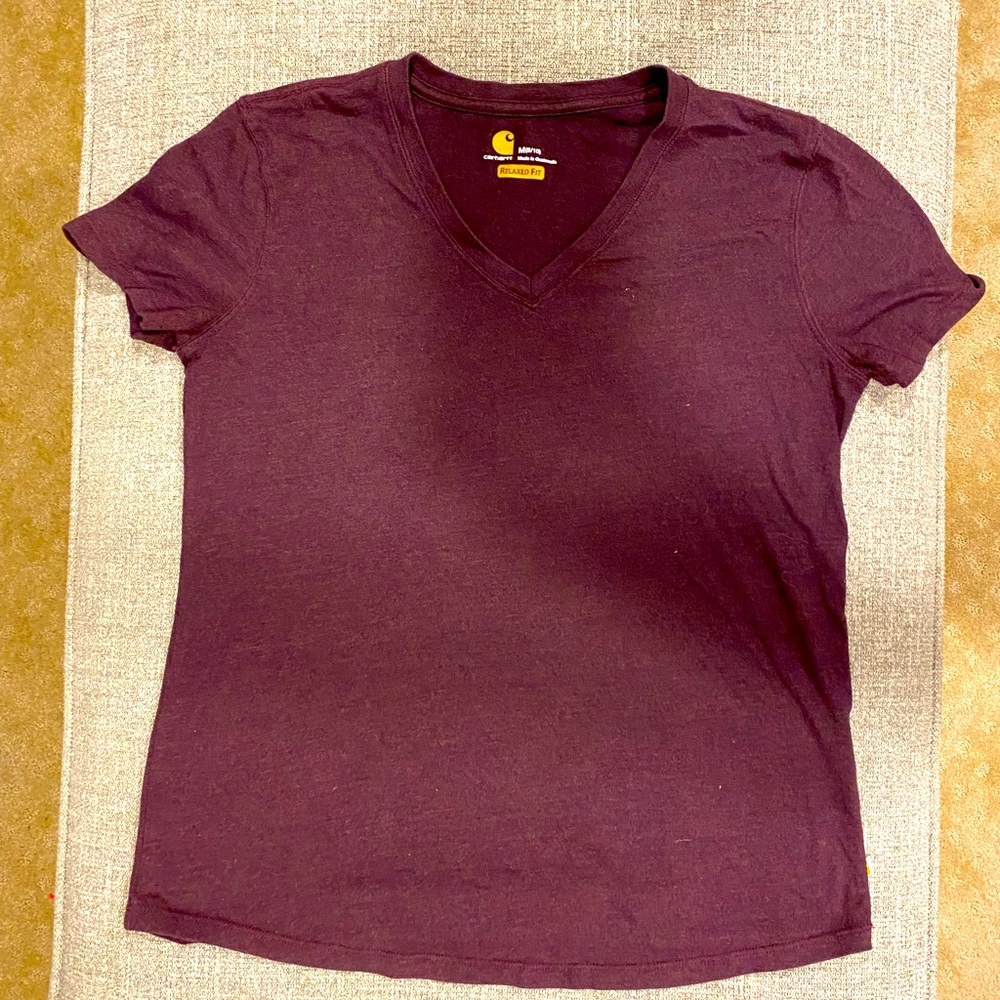 Carhartt cotton v-neck t-shirt